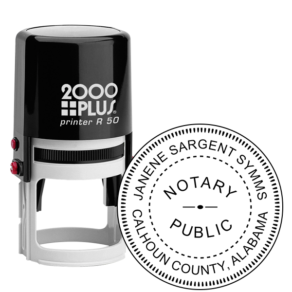 Alabama Notary Seal Stamp