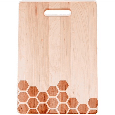 Scattered Honeycomb Large Cutting Board - alternate view
