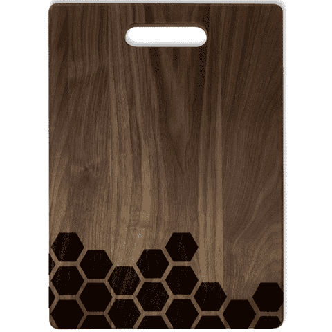Scattered Honeycomb Large Cutting Board