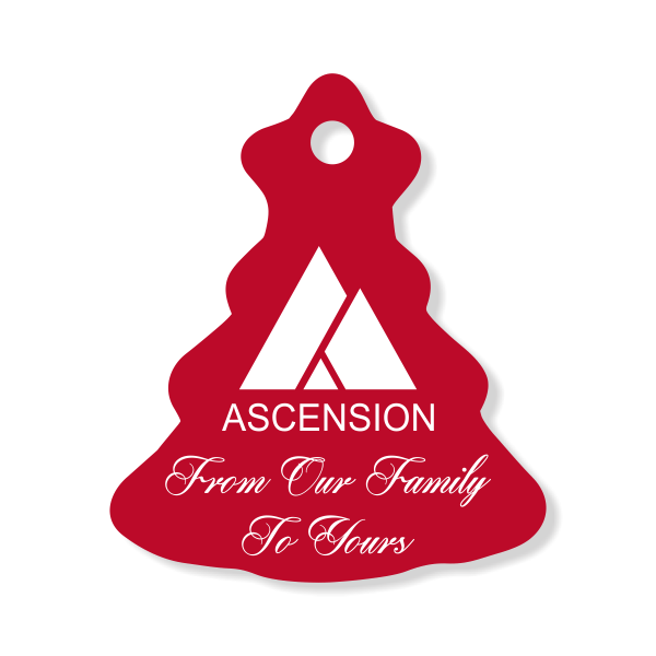 From Our Family Winter Tree Engraved Ornament