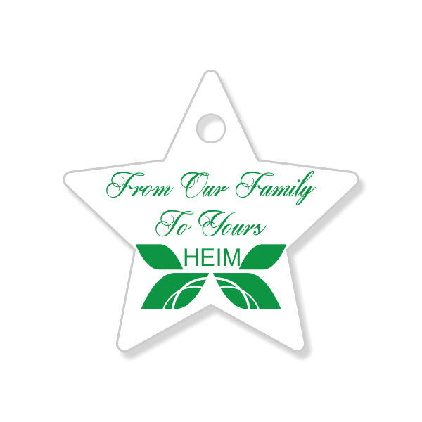 From Our Family Star Engraved Ornament