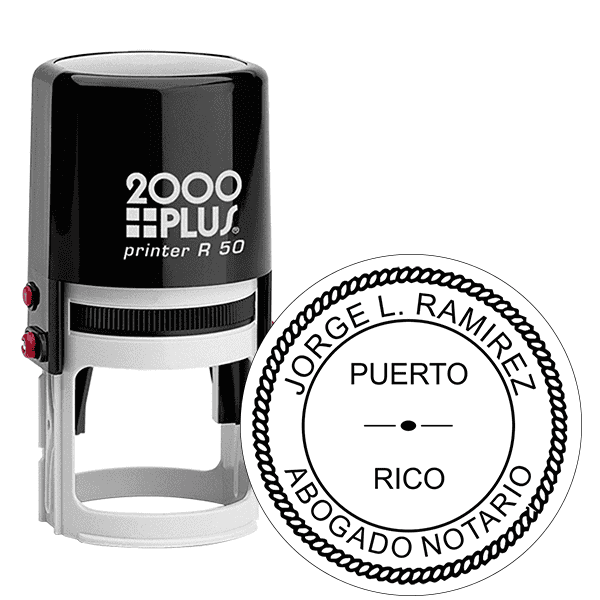 Puerto Rico Notary Stamp