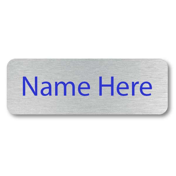 Custom 1 Line UV Printed Name Tag