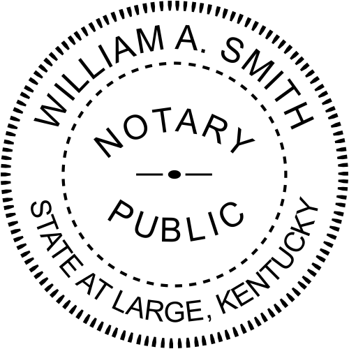 Kentucky Notary Round