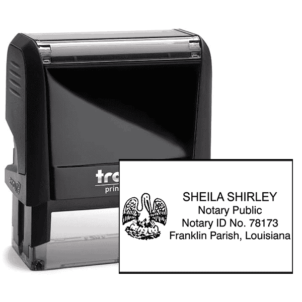 Louisiana Notary Rectangle