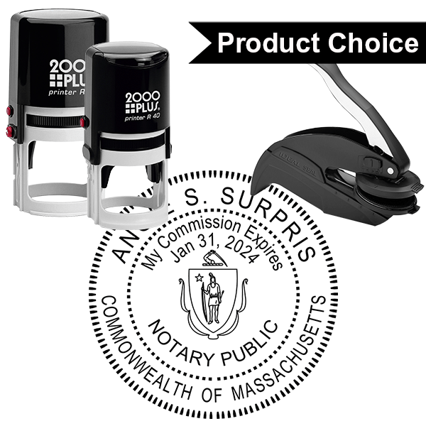Massachusetts Notary Round