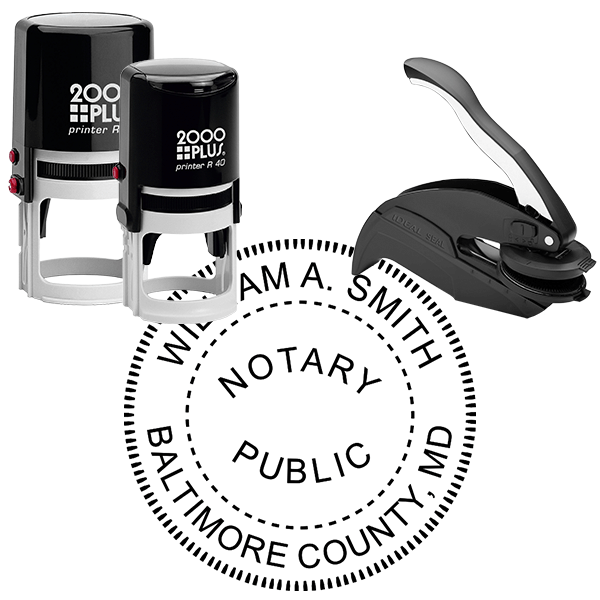 Maryland Notary Round