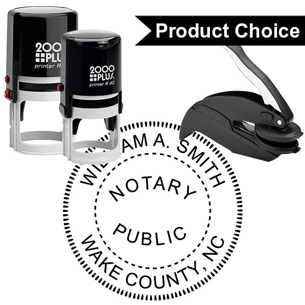 North Carolina Notary Round