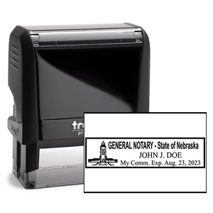 Nebraska Notary Rectangular