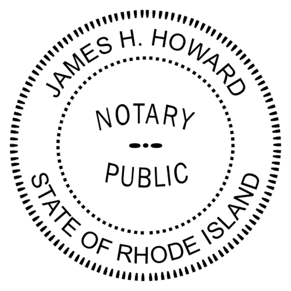 Rhode Island Notary Round 