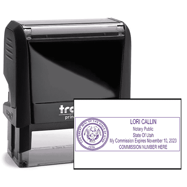 Utah Notary Rectangle