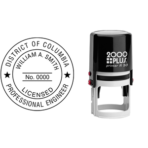 District of Columbia Engineer Seal Body and Design
