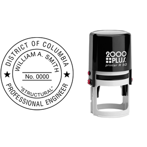 District of Columbia Engineer various discipline Seal Body and Design
