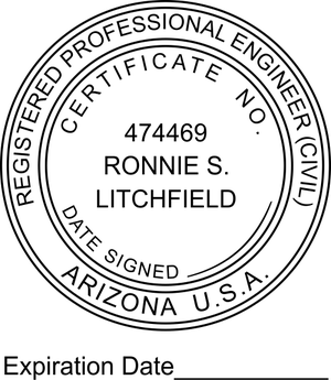 State of Arizona Engineer with Expiration