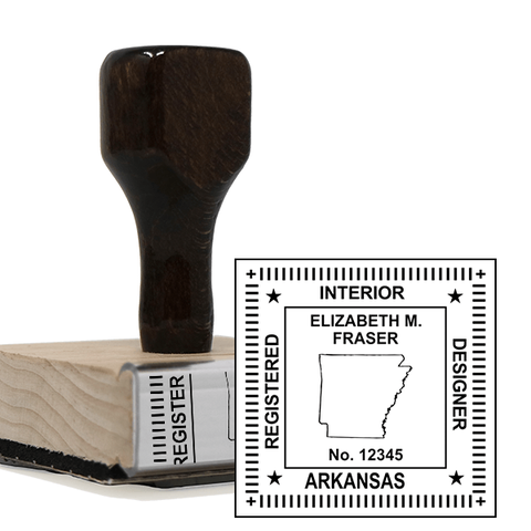 State of Arkansas Interior Designer Seal