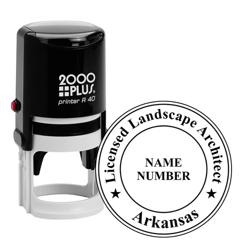 State of Arkansas Landscape Architect Seal