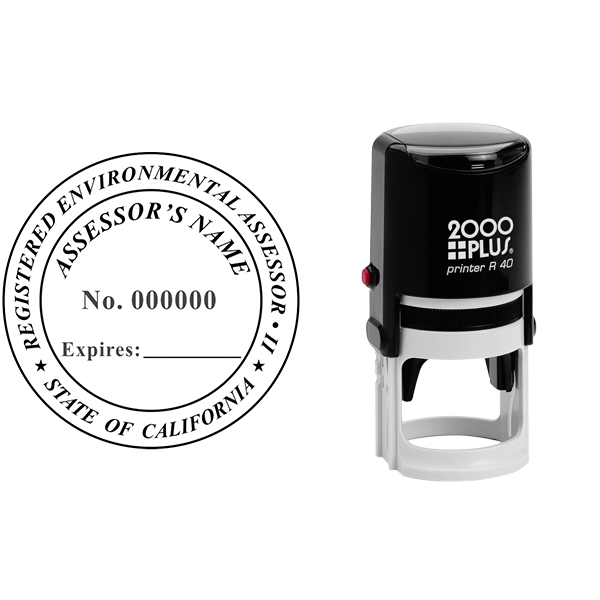 State of California Assessor Seal Body and Design