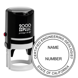 State of California Engineering Geologist