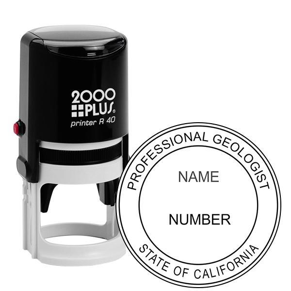 State of California Geologist Seal