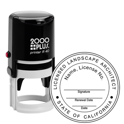 State of California Landscape Architect