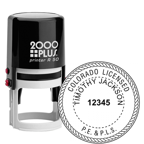 State of Colorado Combined Prof Engineer and Land Surveyor Seal