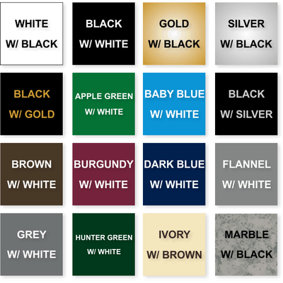 All Neutral 10" x 10" Handicapped Sign - alternate view