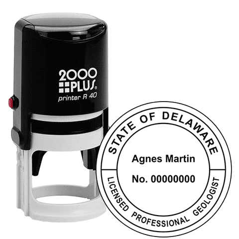 State of Delaware Geologist Seal
