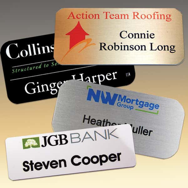 Full Color Name Tag