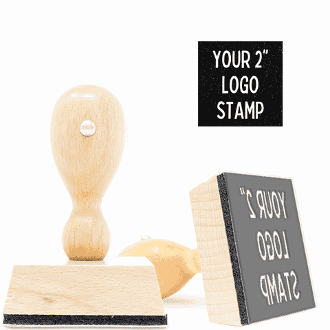 2 inch Custom Logo Stamp
