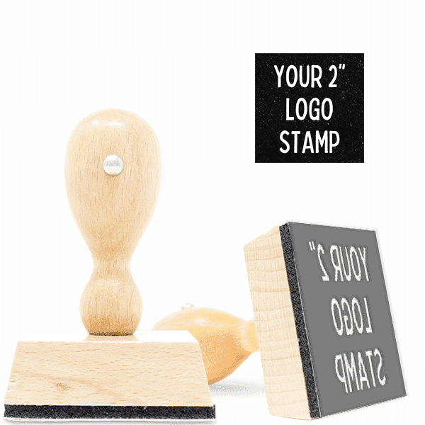 2 inch Custom Logo Stamp