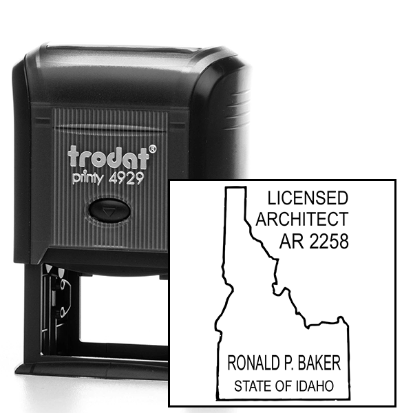 State of Idaho Architect Seal