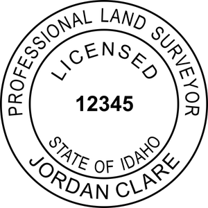 State of Idaho Land Surveyor