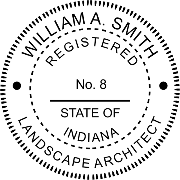 State of Indiana Landscape Architect
