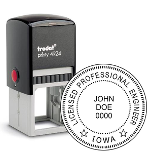 State of Iowa Engineer Embosser