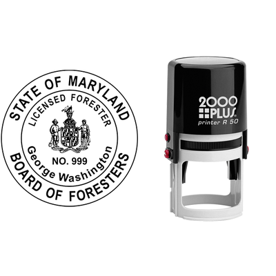State of Maryland Forester Seal - alternate view