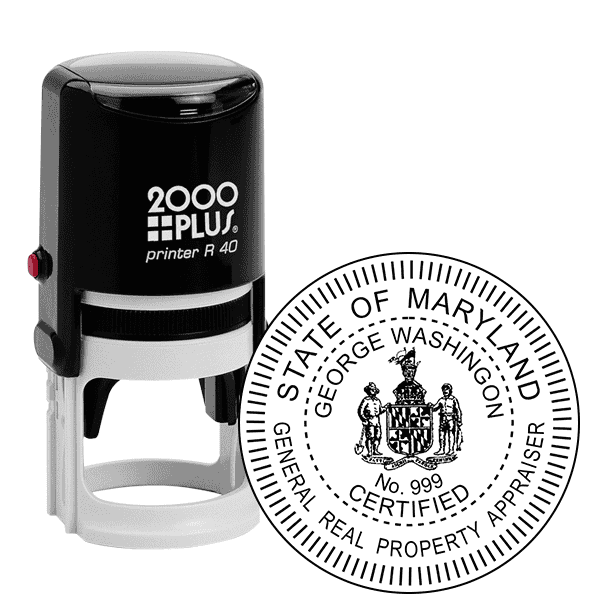 State of Maryland General Appraiser Seal