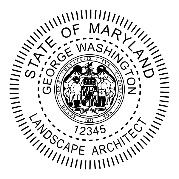 State of Maryland Landscape Architect