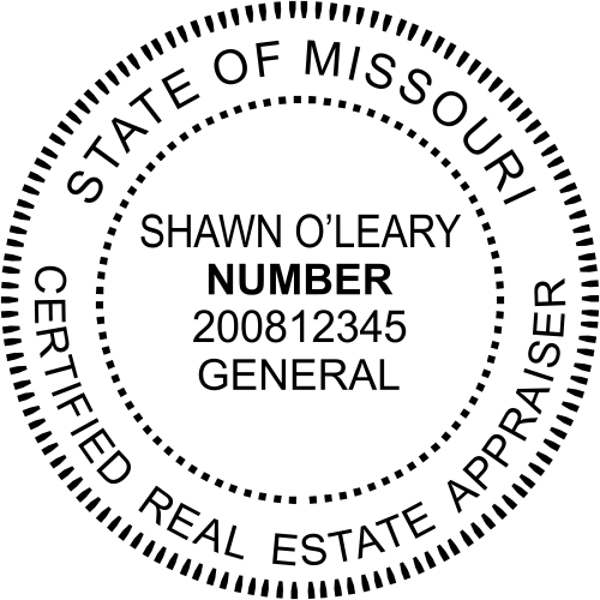 State of Missouri Appraiser