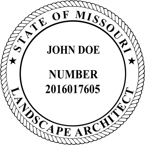 State of Missouri Landscape Architect