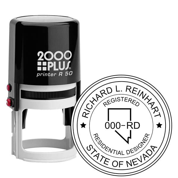 State of Nevada Residential Interior Designer Seal
