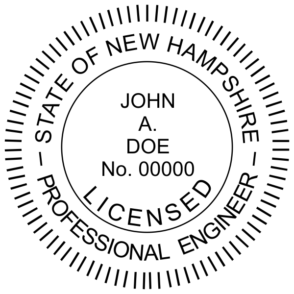 State of New Hampshire Engineer 