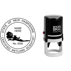State of New Hampshire Wetland Scientist Seal Body and Imprint