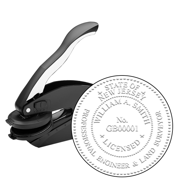 State of New Jersey Professional Engineer & Land Surveyor Seal
