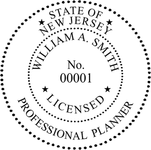 State of New Jersey Professional Planner