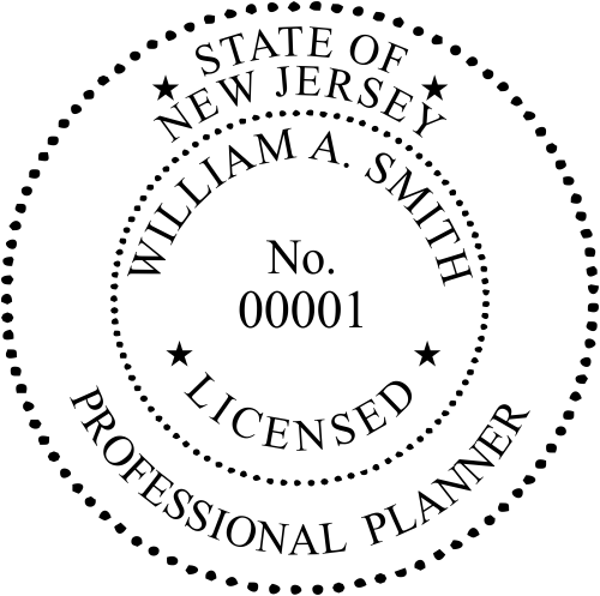State of New Jersey Professional Planner