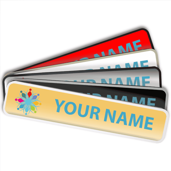 Plastic Rounded Corner Wall Sign with Full Color Insert (7129)
