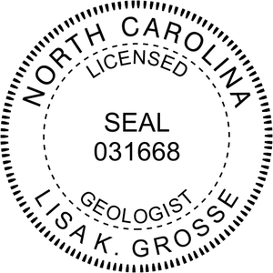 State of North Carolina Geologist