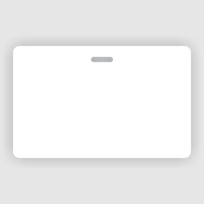 Horizontal Double Sided ID Card - alternate view
