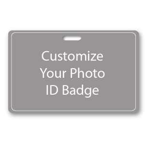 Horizontal Double Sided ID Card