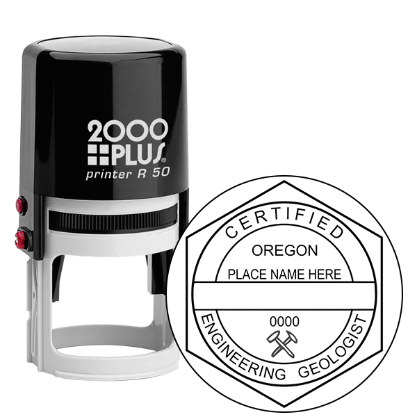 State of Oregon Engineer Geologist Seal
